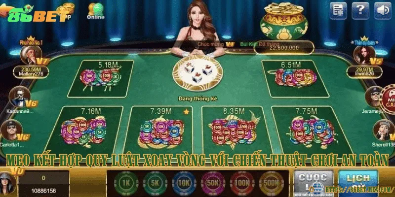 Quy luật Bầu Cua xoay vòng là gì? Cách nhận biết và áp dụng Mẹo kết hợp quy luật xoay vòng với chiến thuật chơi an toàn